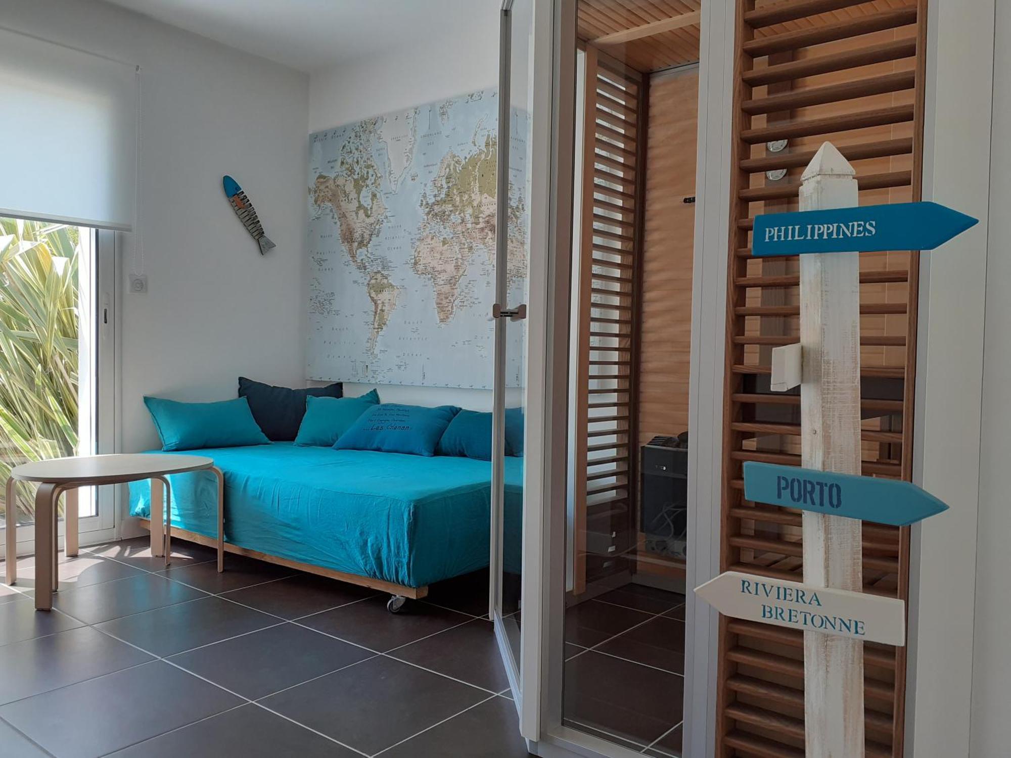 La Forêt-Fouesnant Escapade Au Coeur De La Riviera Bretonne B&B 객실 사진